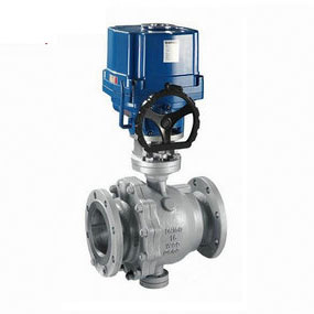 Motor Trunnion Dipasang Ball Valve